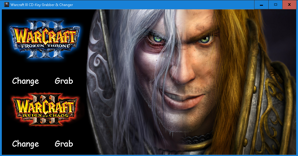 Warcraft III CD-Key Changer & Grabber for 1.30.1+ | HIVE