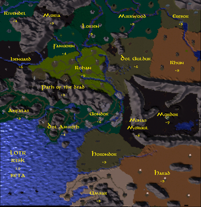 Battle For Middle Earth Risk 1.1 | HIVE