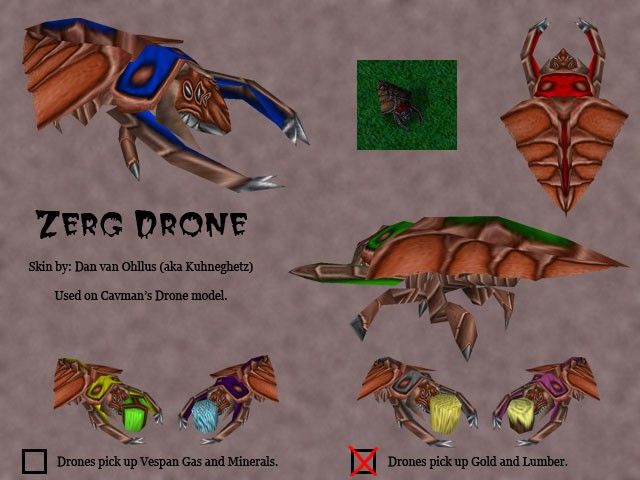 Zerg Drone (Warcraft Edition) | HIVE